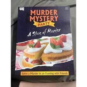 Murder Mystery Party‎ Game A Slice Of Murder Complete